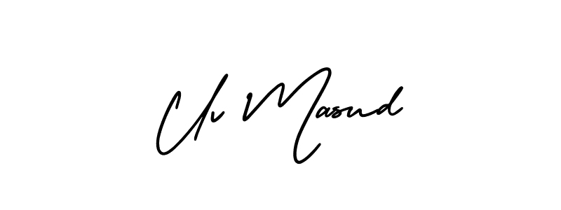 See photos of Uv Masud official signature by Spectra . Check more albums & portfolios. Read reviews & check more about AmerikaSignatureDemo-Regular font. Uv Masud signature style 3 images and pictures png