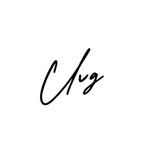 How to make Uvg name signature. Use AmerikaSignatureDemo-Regular style for creating short signs online. This is the latest handwritten sign. Uvg signature style 3 images and pictures png