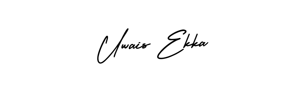 Make a beautiful signature design for name Uwais Ekka. Use this online signature maker to create a handwritten signature for free. Uwais Ekka signature style 3 images and pictures png