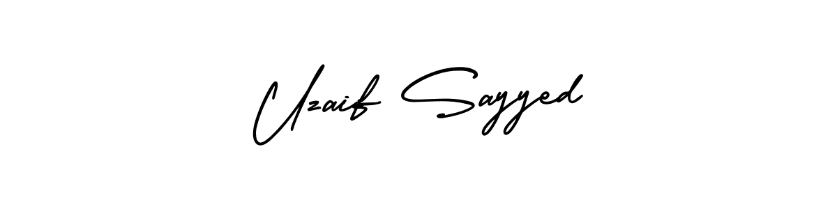 Check out images of Autograph of Uzaif Sayyed name. Actor Uzaif Sayyed Signature Style. AmerikaSignatureDemo-Regular is a professional sign style online. Uzaif Sayyed signature style 3 images and pictures png