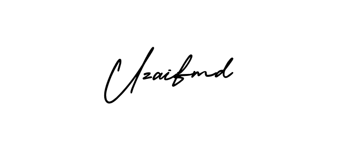 Design your own signature with our free online signature maker. With this signature software, you can create a handwritten (AmerikaSignatureDemo-Regular) signature for name Uzaifmd. Uzaifmd signature style 3 images and pictures png
