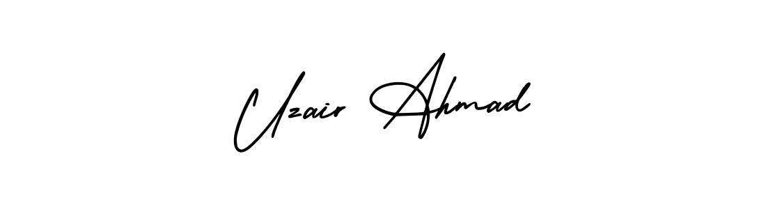 You can use this online signature creator to create a handwritten signature for the name Uzair Ahmad. This is the best online autograph maker. Uzair Ahmad signature style 3 images and pictures png