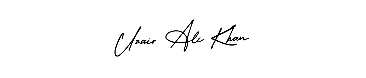 Design your own signature with our free online signature maker. With this signature software, you can create a handwritten (AmerikaSignatureDemo-Regular) signature for name Uzair Ali Khan. Uzair Ali Khan signature style 3 images and pictures png