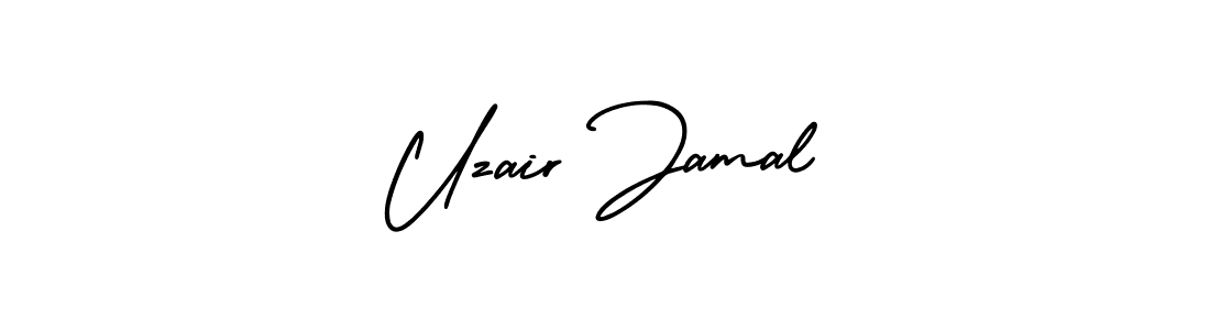 Best and Professional Signature Style for Uzair Jamal. AmerikaSignatureDemo-Regular Best Signature Style Collection. Uzair Jamal signature style 3 images and pictures png