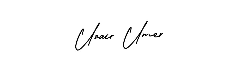 Use a signature maker to create a handwritten signature online. With this signature software, you can design (AmerikaSignatureDemo-Regular) your own signature for name Uzair Umer. Uzair Umer signature style 3 images and pictures png