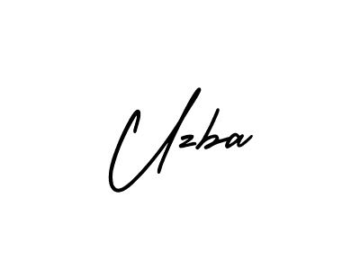 This is the best signature style for the Uzba name. Also you like these signature font (AmerikaSignatureDemo-Regular). Mix name signature. Uzba signature style 3 images and pictures png
