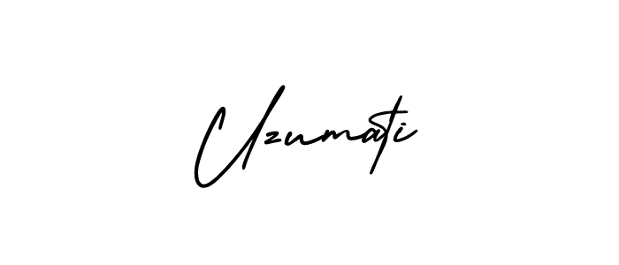 Design your own signature with our free online signature maker. With this signature software, you can create a handwritten (AmerikaSignatureDemo-Regular) signature for name Uzumati. Uzumati signature style 3 images and pictures png