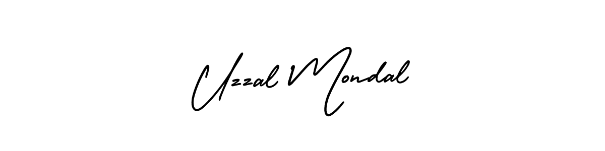 Make a beautiful signature design for name Uzzal Mondal. Use this online signature maker to create a handwritten signature for free. Uzzal Mondal signature style 3 images and pictures png