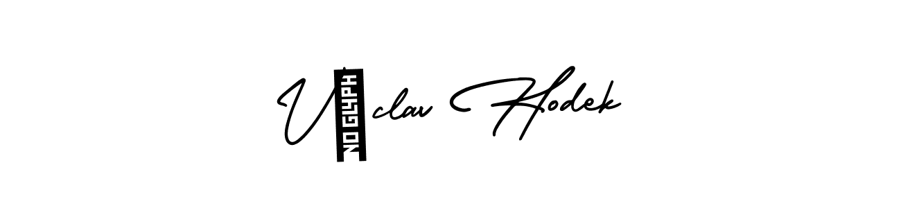 You can use this online signature creator to create a handwritten signature for the name Václav Hodek. This is the best online autograph maker. Václav Hodek signature style 3 images and pictures png