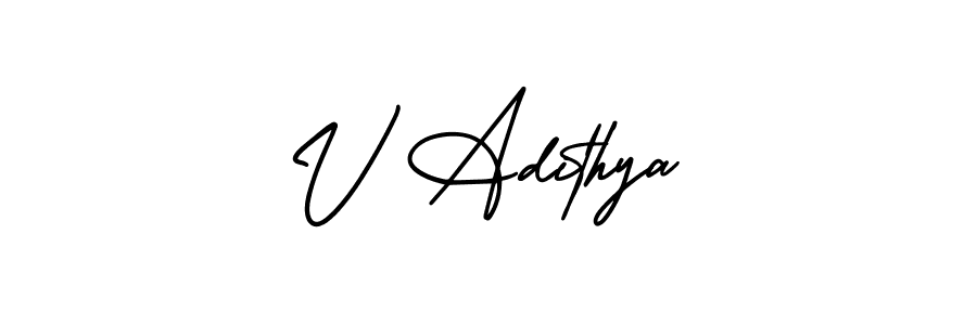 Once you've used our free online signature maker to create your best signature AmerikaSignatureDemo-Regular style, it's time to enjoy all of the benefits that V Adithya name signing documents. V Adithya signature style 3 images and pictures png