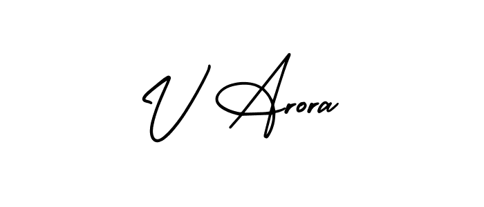 Once you've used our free online signature maker to create your best signature AmerikaSignatureDemo-Regular style, it's time to enjoy all of the benefits that V Arora name signing documents. V Arora signature style 3 images and pictures png