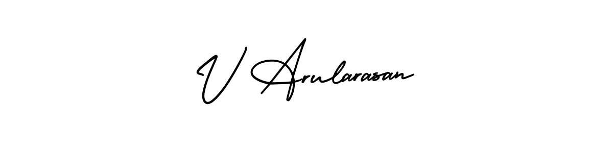 Check out images of Autograph of V Arularasan name. Actor V Arularasan Signature Style. AmerikaSignatureDemo-Regular is a professional sign style online. V Arularasan signature style 3 images and pictures png