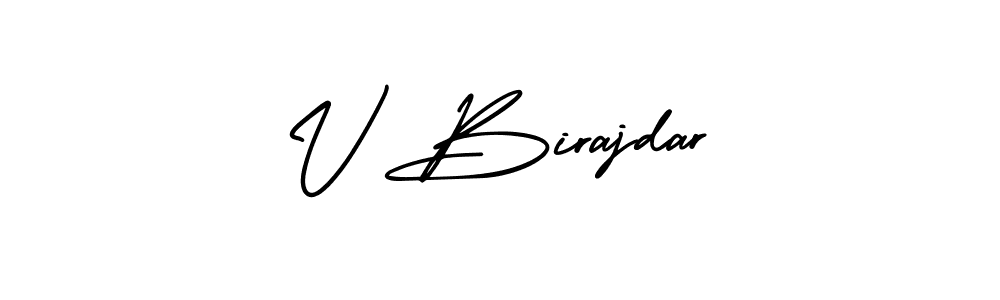 Also You can easily find your signature by using the search form. We will create V Birajdar name handwritten signature images for you free of cost using AmerikaSignatureDemo-Regular sign style. V Birajdar signature style 3 images and pictures png