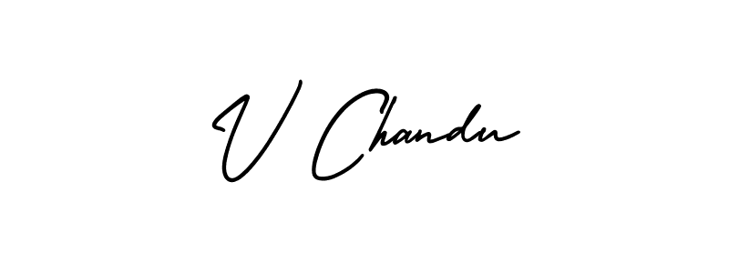 Best and Professional Signature Style for V Chandu. AmerikaSignatureDemo-Regular Best Signature Style Collection. V Chandu signature style 3 images and pictures png