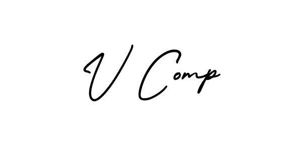 You can use this online signature creator to create a handwritten signature for the name V Comp. This is the best online autograph maker. V Comp signature style 3 images and pictures png