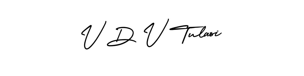 It looks lik you need a new signature style for name V D V Tulasi. Design unique handwritten (AmerikaSignatureDemo-Regular) signature with our free signature maker in just a few clicks. V D V Tulasi signature style 3 images and pictures png