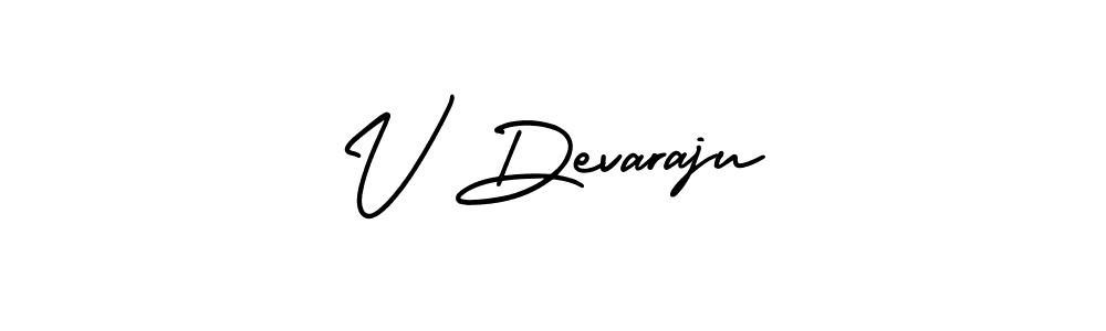 AmerikaSignatureDemo-Regular is a professional signature style that is perfect for those who want to add a touch of class to their signature. It is also a great choice for those who want to make their signature more unique. Get V Devaraju name to fancy signature for free. V Devaraju signature style 3 images and pictures png