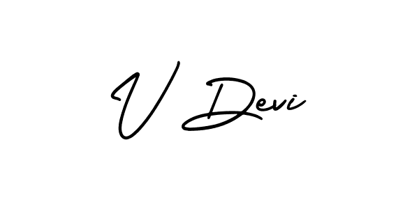 Check out images of Autograph of V Devi name. Actor V Devi Signature Style. AmerikaSignatureDemo-Regular is a professional sign style online. V Devi signature style 3 images and pictures png