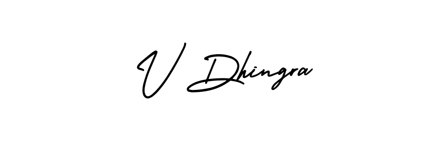Make a short V Dhingra signature style. Manage your documents anywhere anytime using AmerikaSignatureDemo-Regular. Create and add eSignatures, submit forms, share and send files easily. V Dhingra signature style 3 images and pictures png