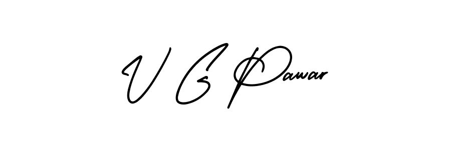 if you are searching for the best signature style for your name V G Pawar. so please give up your signature search. here we have designed multiple signature styles  using AmerikaSignatureDemo-Regular. V G Pawar signature style 3 images and pictures png