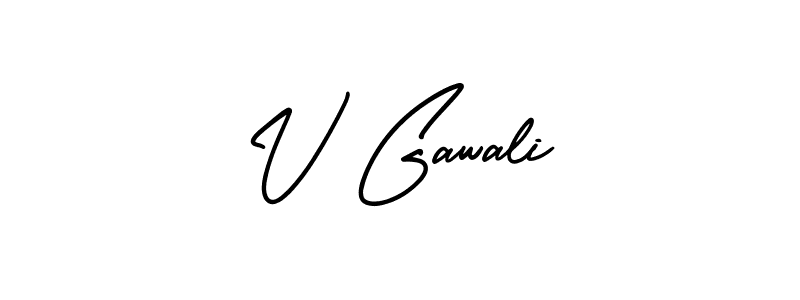 You can use this online signature creator to create a handwritten signature for the name V Gawali. This is the best online autograph maker. V Gawali signature style 3 images and pictures png