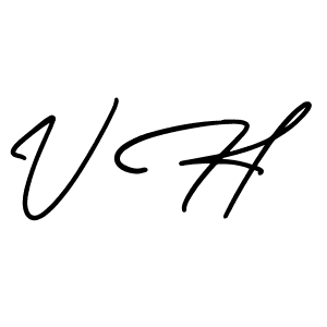 This is the best signature style for the V H name. Also you like these signature font (AmerikaSignatureDemo-Regular). Mix name signature. V H signature style 3 images and pictures png