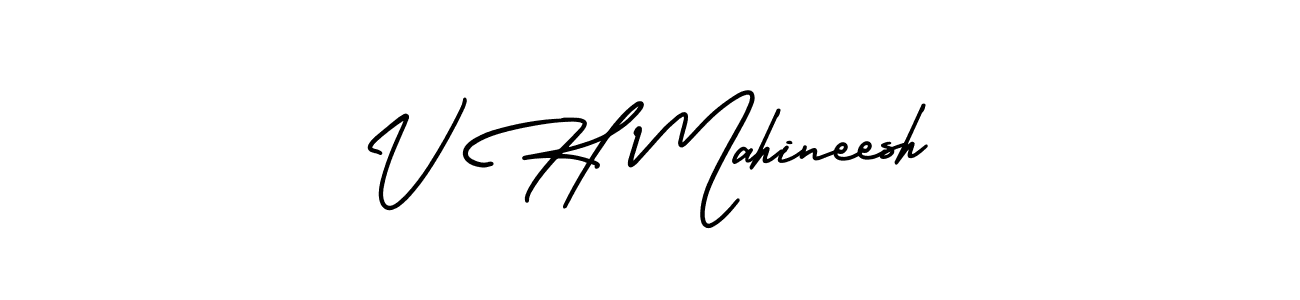 See photos of V H Mahineesh official signature by Spectra . Check more albums & portfolios. Read reviews & check more about AmerikaSignatureDemo-Regular font. V H Mahineesh signature style 3 images and pictures png