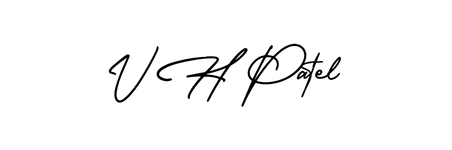 Once you've used our free online signature maker to create your best signature AmerikaSignatureDemo-Regular style, it's time to enjoy all of the benefits that V H Patel name signing documents. V H Patel signature style 3 images and pictures png