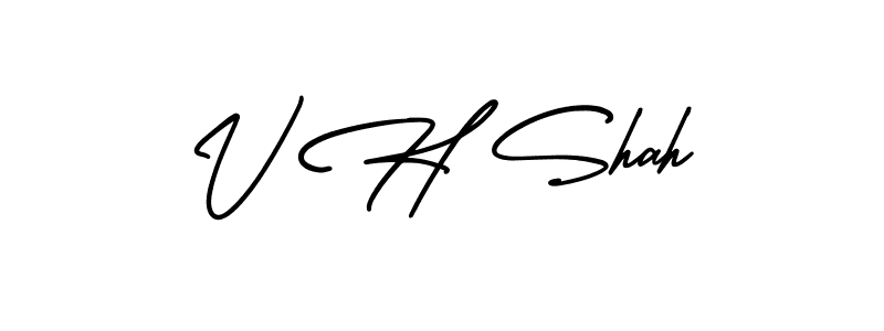 Once you've used our free online signature maker to create your best signature AmerikaSignatureDemo-Regular style, it's time to enjoy all of the benefits that V H Shah name signing documents. V H Shah signature style 3 images and pictures png