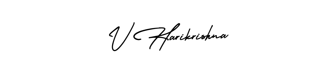 Make a beautiful signature design for name V Harikrishna. Use this online signature maker to create a handwritten signature for free. V Harikrishna signature style 3 images and pictures png
