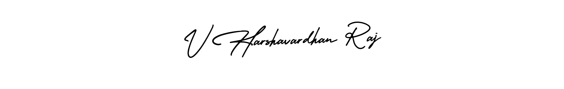 if you are searching for the best signature style for your name V Harshavardhan Raj. so please give up your signature search. here we have designed multiple signature styles  using AmerikaSignatureDemo-Regular. V Harshavardhan Raj signature style 3 images and pictures png