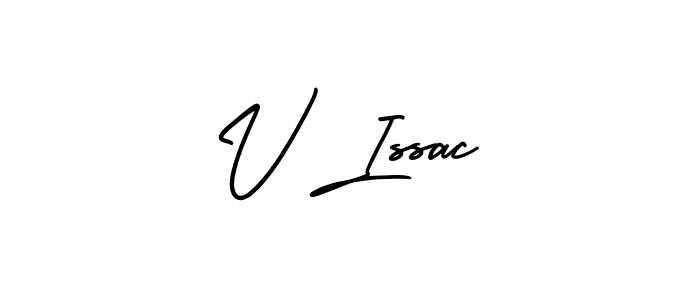 How to Draw V Issac signature style? AmerikaSignatureDemo-Regular is a latest design signature styles for name V Issac. V Issac signature style 3 images and pictures png