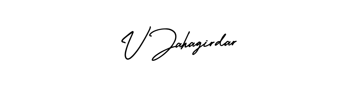 Check out images of Autograph of V Jahagirdar name. Actor V Jahagirdar Signature Style. AmerikaSignatureDemo-Regular is a professional sign style online. V Jahagirdar signature style 3 images and pictures png