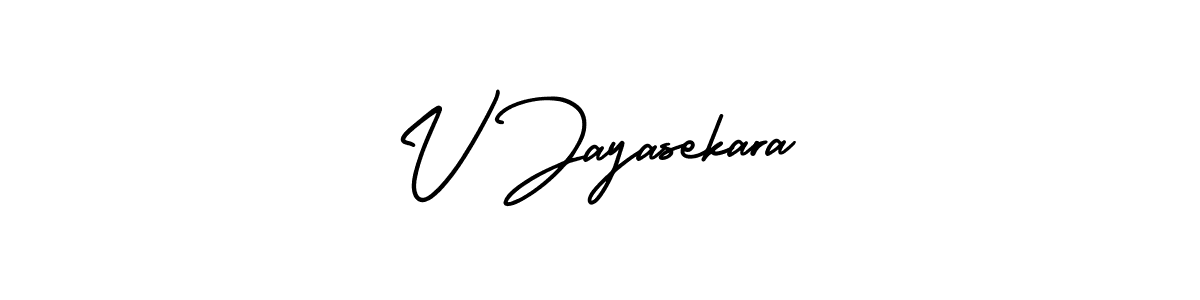 You can use this online signature creator to create a handwritten signature for the name V Jayasekara. This is the best online autograph maker. V Jayasekara signature style 3 images and pictures png