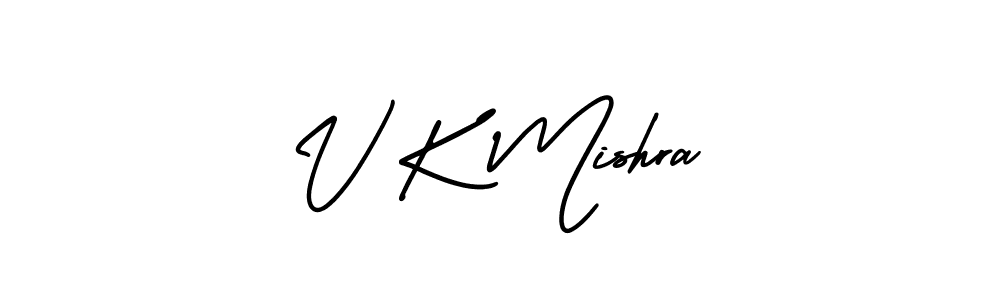 How to Draw V K Mishra signature style? AmerikaSignatureDemo-Regular is a latest design signature styles for name V K Mishra. V K Mishra signature style 3 images and pictures png