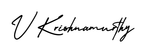 Create a beautiful signature design for name V Krishnamurthy. With this signature (AmerikaSignatureDemo-Regular) fonts, you can make a handwritten signature for free. V Krishnamurthy signature style 3 images and pictures png