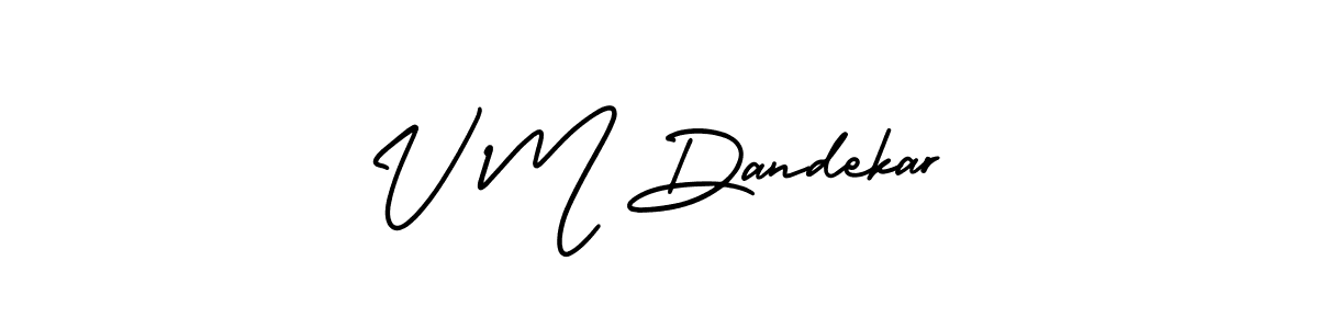 It looks lik you need a new signature style for name V M Dandekar. Design unique handwritten (AmerikaSignatureDemo-Regular) signature with our free signature maker in just a few clicks. V M Dandekar signature style 3 images and pictures png