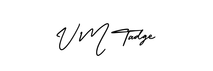 Once you've used our free online signature maker to create your best signature AmerikaSignatureDemo-Regular style, it's time to enjoy all of the benefits that V M Tadge name signing documents. V M Tadge signature style 3 images and pictures png