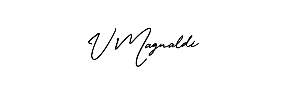 Make a short V Magnaldi signature style. Manage your documents anywhere anytime using AmerikaSignatureDemo-Regular. Create and add eSignatures, submit forms, share and send files easily. V Magnaldi signature style 3 images and pictures png