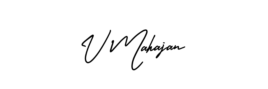 Best and Professional Signature Style for V Mahajan. AmerikaSignatureDemo-Regular Best Signature Style Collection. V Mahajan signature style 3 images and pictures png