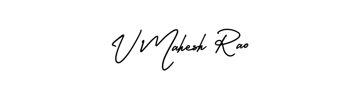 if you are searching for the best signature style for your name V Mahesh Rao. so please give up your signature search. here we have designed multiple signature styles  using AmerikaSignatureDemo-Regular. V Mahesh Rao signature style 3 images and pictures png