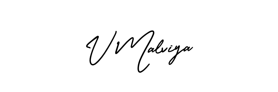 How to make V Malviya signature? AmerikaSignatureDemo-Regular is a professional autograph style. Create handwritten signature for V Malviya name. V Malviya signature style 3 images and pictures png
