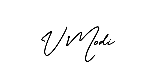 AmerikaSignatureDemo-Regular is a professional signature style that is perfect for those who want to add a touch of class to their signature. It is also a great choice for those who want to make their signature more unique. Get V Modi name to fancy signature for free. V Modi signature style 3 images and pictures png