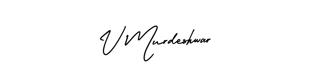 Make a short V Murdeshwar signature style. Manage your documents anywhere anytime using AmerikaSignatureDemo-Regular. Create and add eSignatures, submit forms, share and send files easily. V Murdeshwar signature style 3 images and pictures png