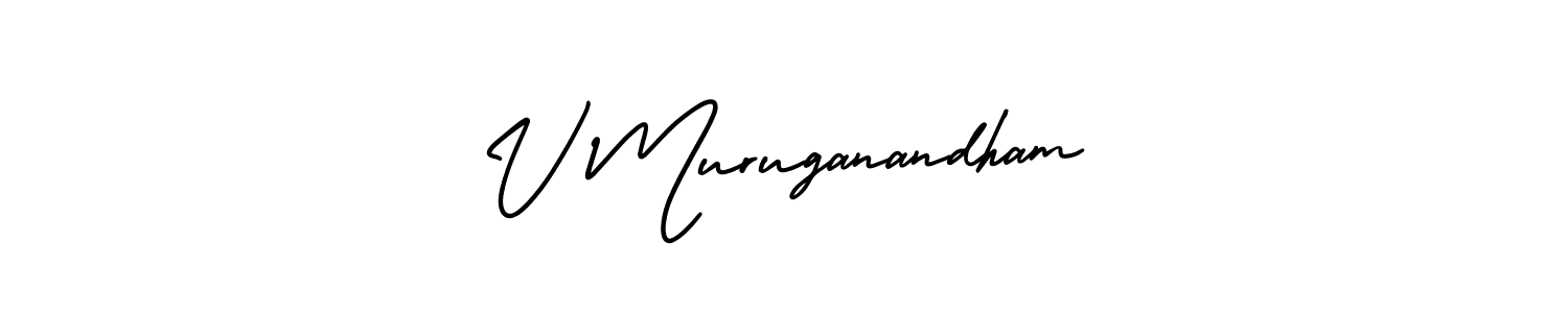 How to Draw V Muruganandham signature style? AmerikaSignatureDemo-Regular is a latest design signature styles for name V Muruganandham. V Muruganandham signature style 3 images and pictures png