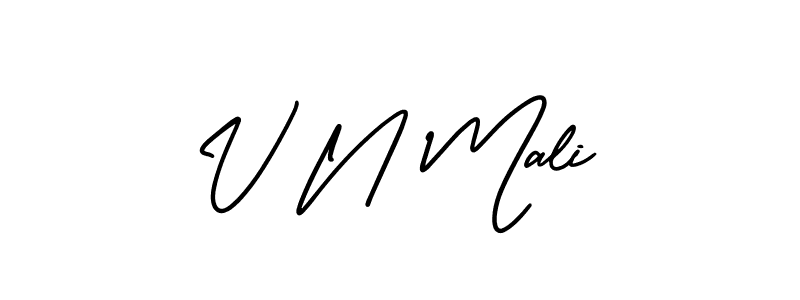 This is the best signature style for the V N Mali name. Also you like these signature font (AmerikaSignatureDemo-Regular). Mix name signature. V N Mali signature style 3 images and pictures png