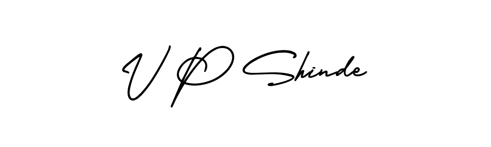 Here are the top 10 professional signature styles for the name V P Shinde. These are the best autograph styles you can use for your name. V P Shinde signature style 3 images and pictures png