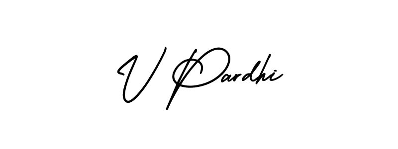 Check out images of Autograph of V Pardhi name. Actor V Pardhi Signature Style. AmerikaSignatureDemo-Regular is a professional sign style online. V Pardhi signature style 3 images and pictures png