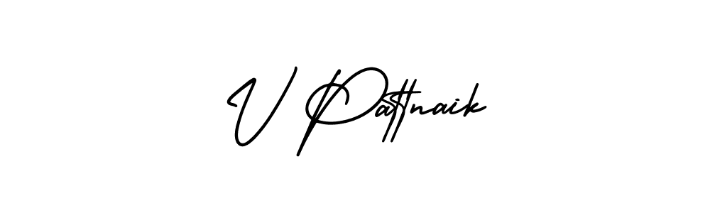 Also You can easily find your signature by using the search form. We will create V Pattnaik name handwritten signature images for you free of cost using AmerikaSignatureDemo-Regular sign style. V Pattnaik signature style 3 images and pictures png