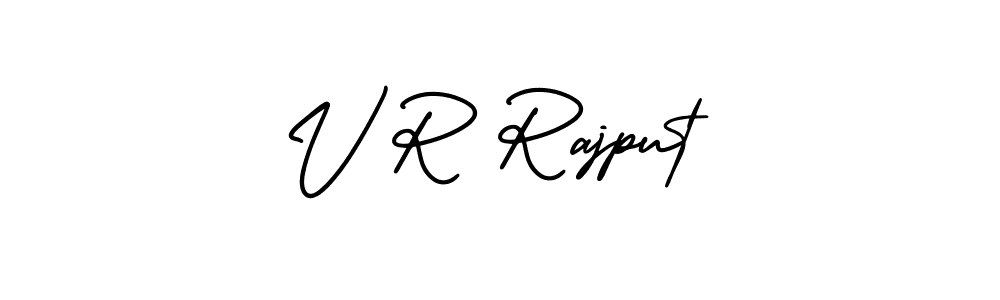 Check out images of Autograph of V R Rajput name. Actor V R Rajput Signature Style. AmerikaSignatureDemo-Regular is a professional sign style online. V R Rajput signature style 3 images and pictures png